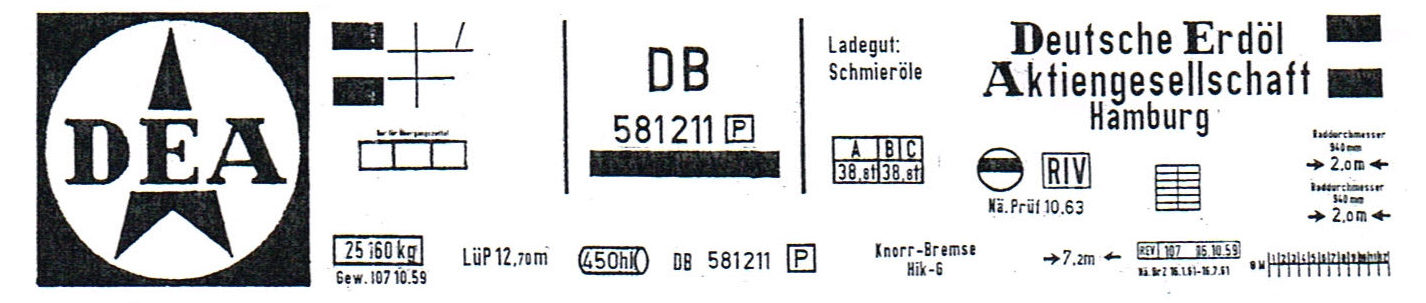 20151021 Gaßner Kesselwagen Beschriftungen DEA